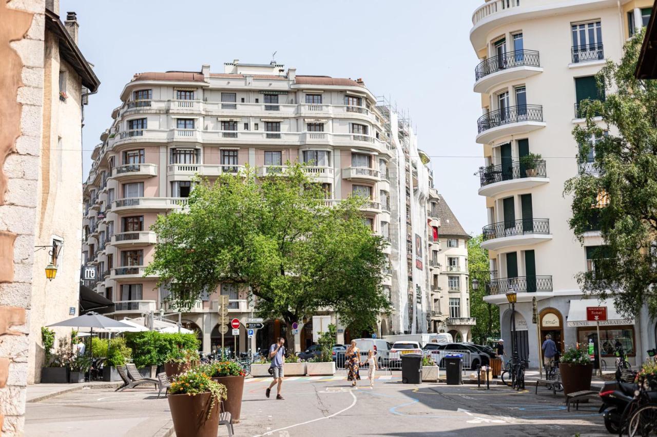 Apartament Le Philosophe - Flat In The Heart Of Annecy'S Old Town Zewnętrze zdjęcie