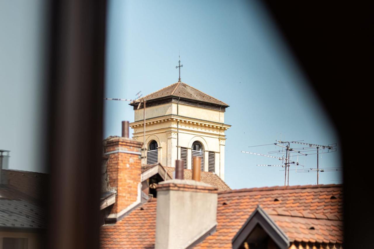 Apartament Le Philosophe - Flat In The Heart Of Annecy'S Old Town Zewnętrze zdjęcie